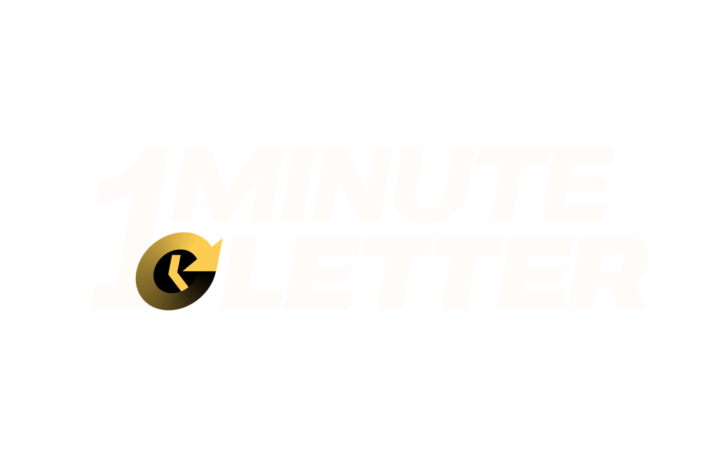 1 minute letter